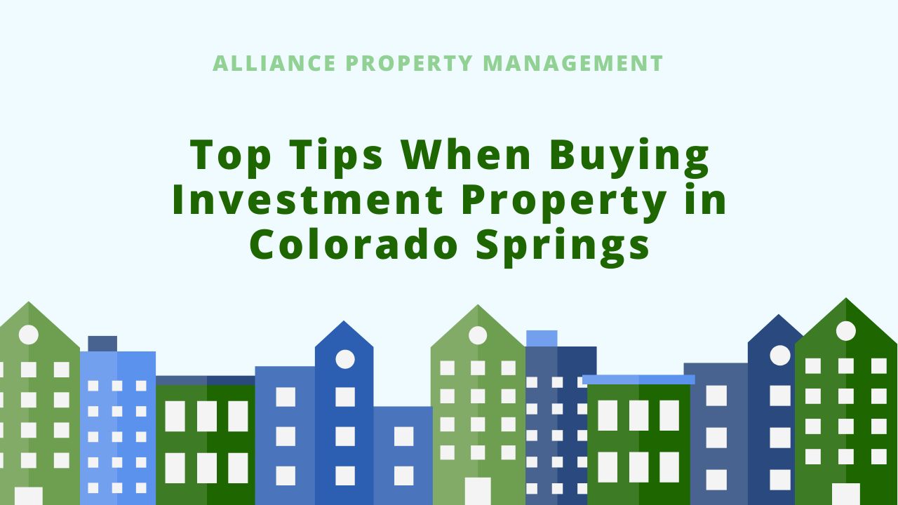 Top Tips When Buying Investment Property in Colorado Springs